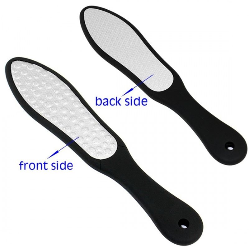 Tosidig fotfil i stål – 26.3cm