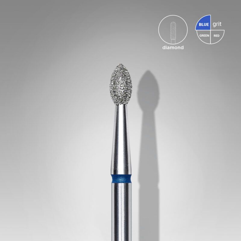 Drillbit Pointed Bud - 2,5mm / 4,5mm - Medium grit