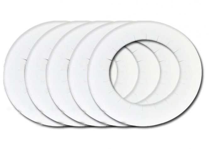 Hovedbilde Dryppringer for voksvarmer – 100 stk – Ø 98 mm .