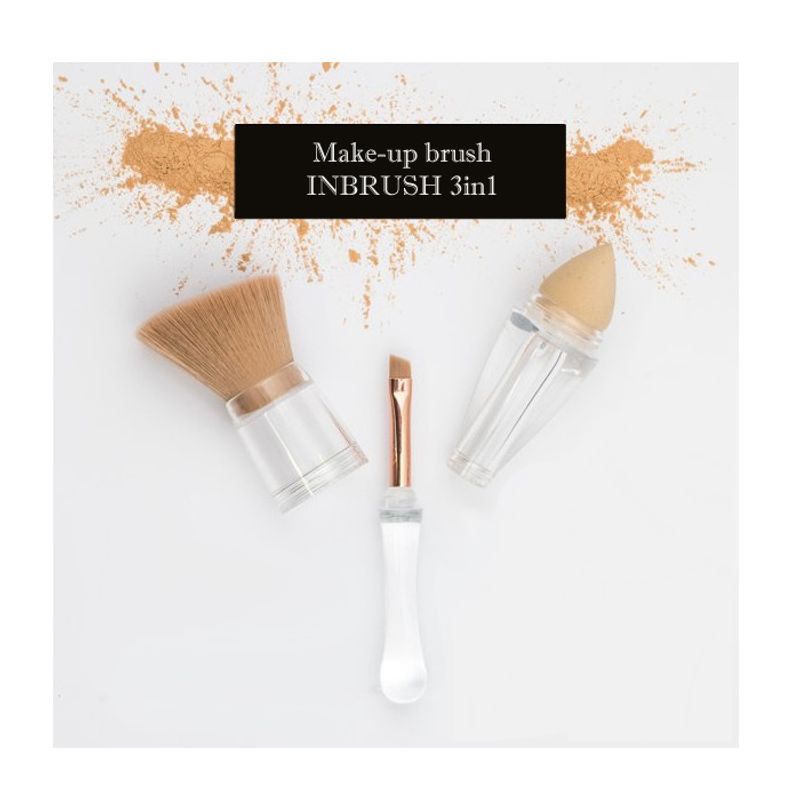 Sminkekost -  INBRUSH 3in1