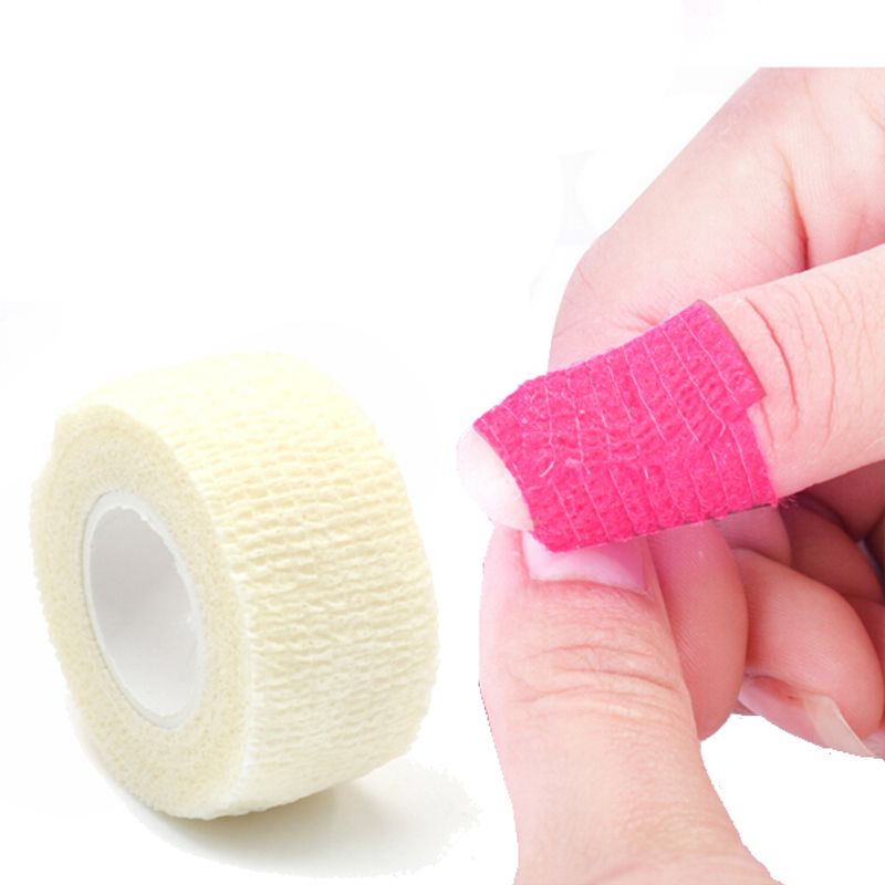 Flexx-Rap Fingerteip for Negledesignere - Hvit