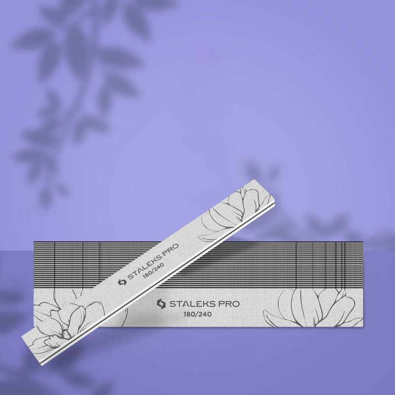 STALEKS PRO EXPERT Rett Neglefil 180/240 grit (25 stk)