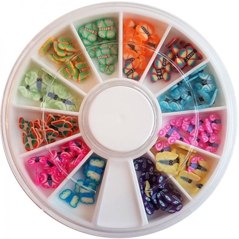 Negldekor - Sommerfugler 3D