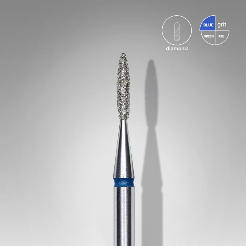 Drillbit Flamme - 1,6mm / 8mm - Medium grit