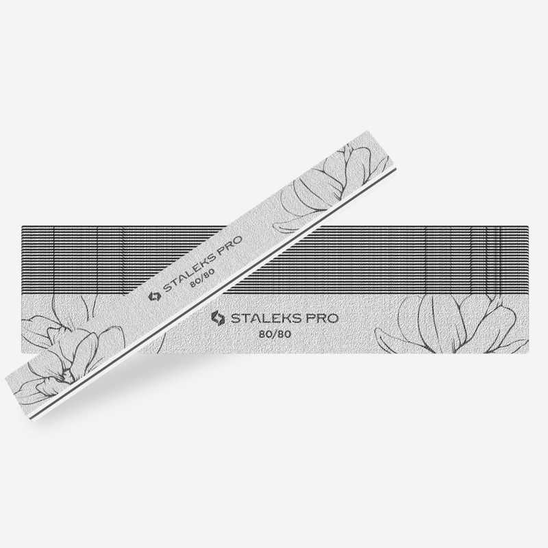 STALEKS PRO EXPERT Rett Neglefil 80/80 grit (25 stk)