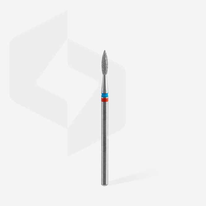 Hovedbilde Drillbit Flamme - 2,1mm / 8mm - Fin/Medium grit (Spiss type)