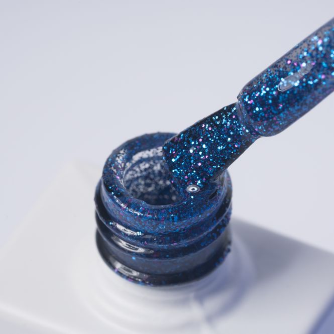 Hovedbilde Gel Nail Polish 161 -  Aquamarine sparkle