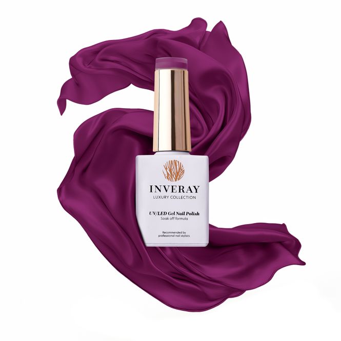 Hovedbilde Inveray Gel Nail Polish 279 – Plum Royale (10ml)