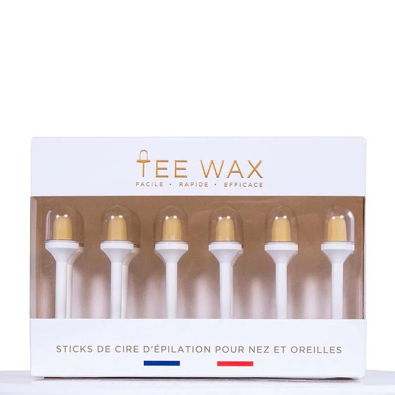 Tee Wax for fjerning av nesehår og ørehår 12 stk. ferdige pinner
