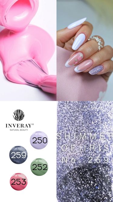 Hovedbilde Gel Nail Polish 259 – Shimmer of Iris (10 ml)