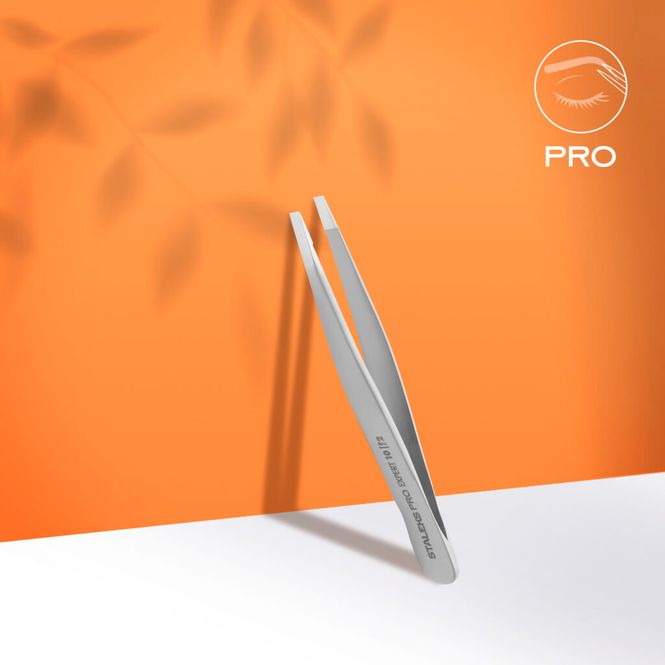 Hovedbilde Øyebryns pinsett Pro Expert 10 Type 2 - Smal rett