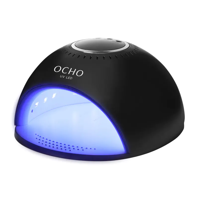OCHO NAILS 8 UV/LED-lampe svart 84W
