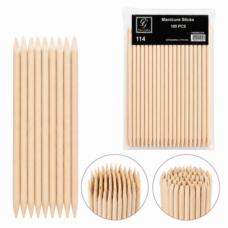 Manikyrpinner standard  - 11.4 cm. - MEGAPACK 100 stk.  
