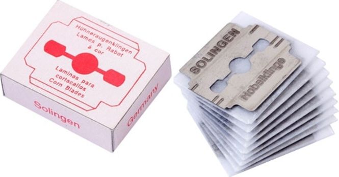 Hovedbilde Barberblader til fotkniv 10stk – Strictly Professional