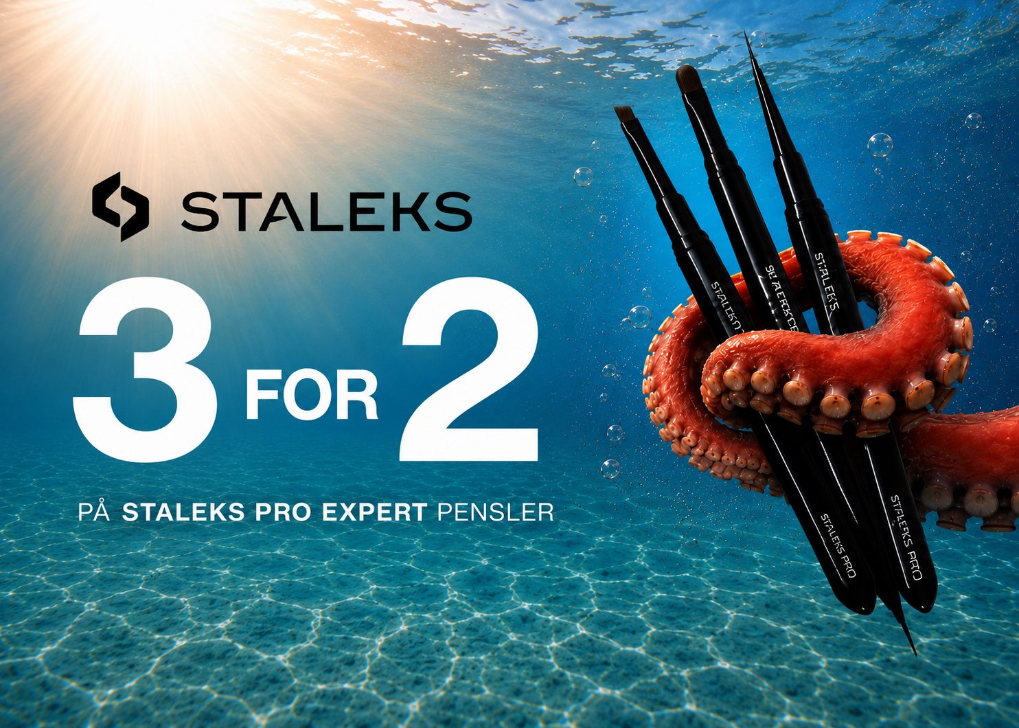 Staleks Pro Expert pensler 3 for 2 tilbud