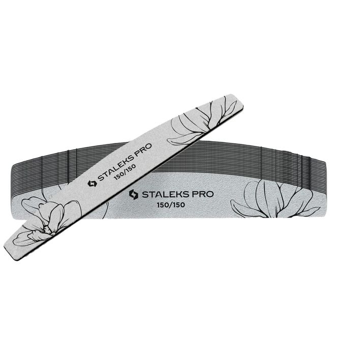 Hovedbilde STALEKS PRO EXPERT Halvmåne Neglefil 150/150 grit (25 stk)