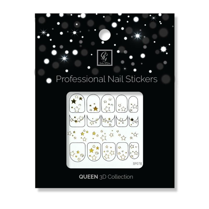 Nail Stickers – Butterflies & Hearts Queen Collection