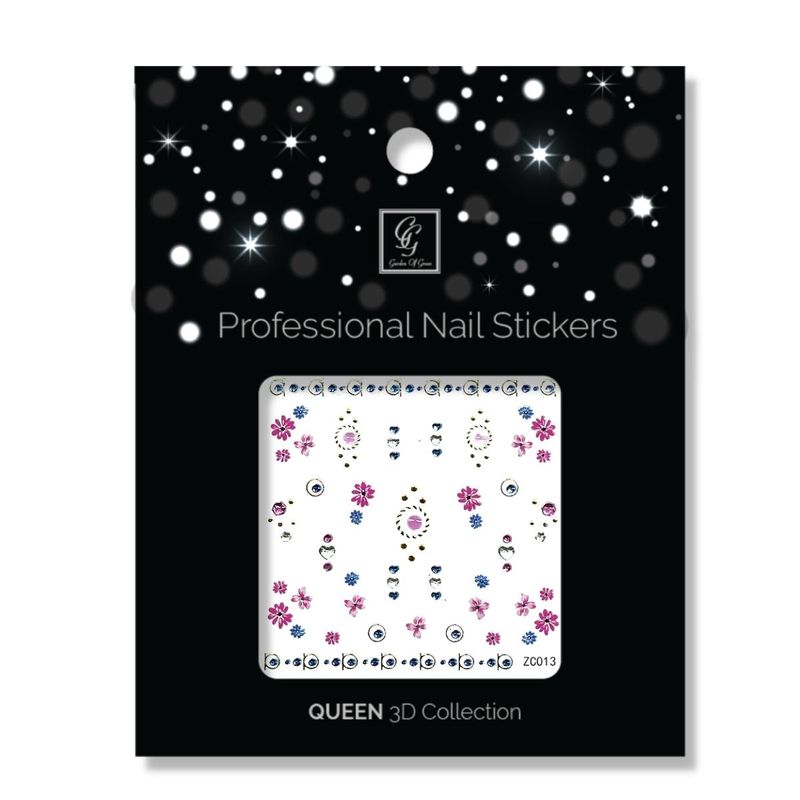 Nail Stickers – Flower Queen Collection