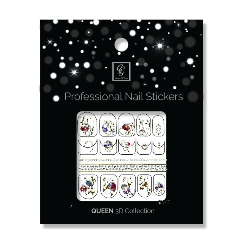Nail Stickers – Glam Queen Collection