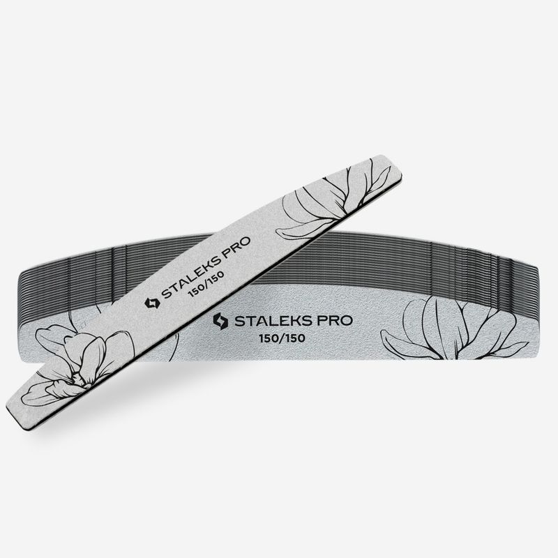 STALEKS PRO EXPERT Halvmåne Neglefil 150/150 grit (25 stk)