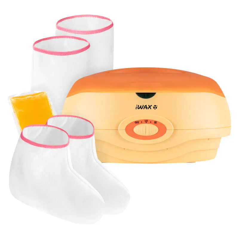 iWax Parafinvoks sett 450g + votter + sokker + varmer (2,5 L)